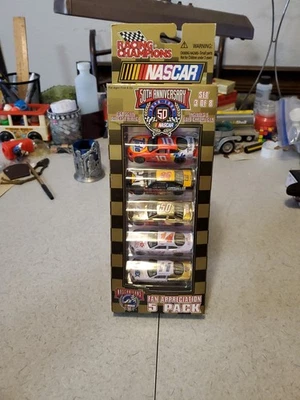 Racing Champions 5 Pack NASCAR 50th Anniversary 1:64 Diecast Car Set 3 Of 8 - Image 1 of 4