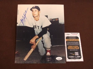 CARL YASTRZEMSKI BOSTON RED SOX HOF SIGNED AUTO VINTAGE KODAK PHOTO JSA BEAUTY - Picture 1 of 4