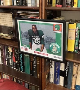 BUBBA SMITH Michigan State Spartans All American Football Star Framed Photo - Picture 1 of 4