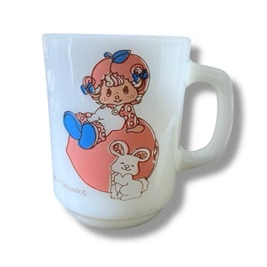 VTG Strawberry Shortcake Anchor Hocking Apricot Hopsalot Mug Cup - Picture 1 of 6