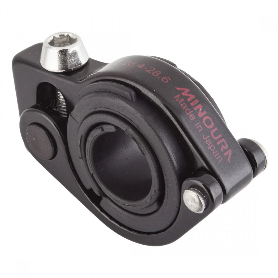 Minoura LW Clamp System 22.2-28.6mm Lightweight Aluminum Bicycle Mounting Clamp - Image 1 of 1