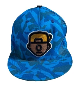 Trukfit Sky Blue Huge Logo Digital Camo Baseball Cap Hat - Picture 1 of 4