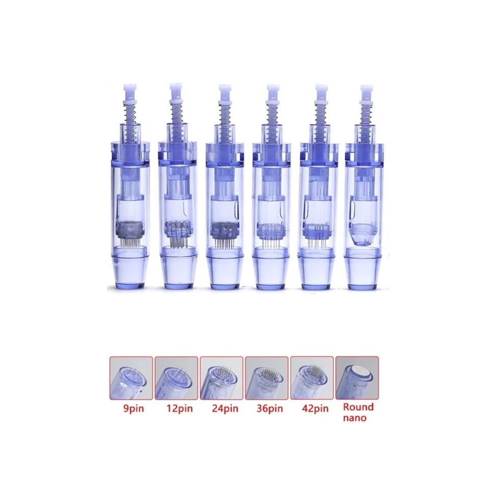 Microneedling Ersatzköpfe Nadelpatrone Nadeln A1 Dermapen 9 12 24 36 42 Nano - Bild 1 von 4