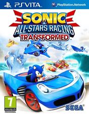 Sonic & All Stars Racing Transformed NEW UK PAL Sony Playstation PSV Rare Star 