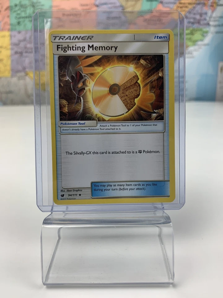 SHIPS SAME DAY Pokemon Card NM Fighting Memory 94/111 Trainer Item 2017 Uncommon - Image 1 of 1
