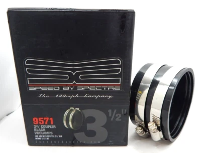 Spectre Performance 9571 Cold Air Intake 3.5" x 2" Coupler Stainless Clamps - Image 1 of 4