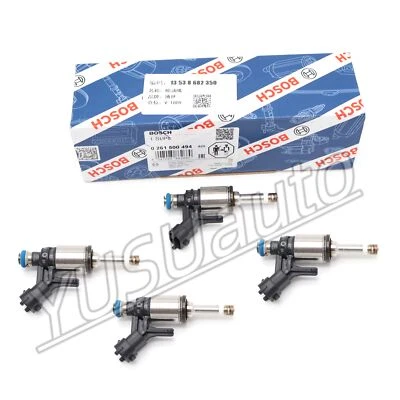 BOSCH 4x Inyectores de Combustible Para 09-17 Peugeot 208 GT 508 RCZ 308 3008 1.6 0261500494 Foto 1 de 4