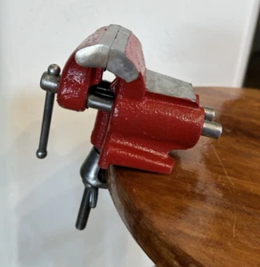 Vintage USA Columbian Clamp  On Machinist Jeweler Gunsmith Vise 3 in Jaws - Picture 1 of 10