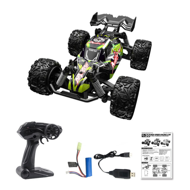 RC Carro Controle Remoto Brinquedos para Crianças Carros de Liga 2WD 2.4GHz  Truck 15 + KM / H de alta velocidade Racing Car Bugg