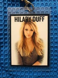 Hillary Duff-Most Wanted-No Backstage Pass Concert Dates Card & Lanyard (05-06) - Picture 1 of 5