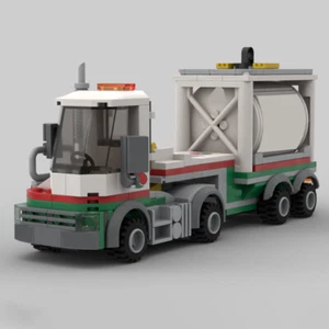 Terminal Tractor Model Building Toys Set for Castle 299 Pieces MOC Build - Picture 1 of 1