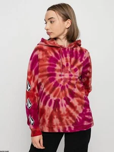Volcom AUBURN Women's Iconic Stone Hoodie Sweatshirt, US Small - Picture 1 of 4