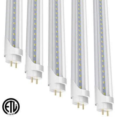G13 T8 2 Foot LED Tube Light Bulbs 9W Bi-Pin 2FT Garage Ceiling Shop Light 6000K - Image 1 of 4