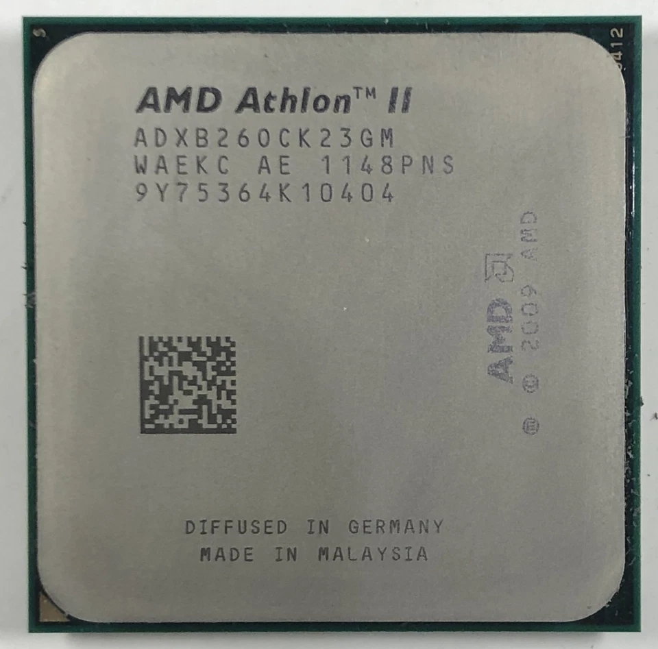 AMD Athlon II X2 B26 Desktop CPU Processor- ADXB26OCK23GM - Image 1 of 1