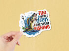 Fishing Life Vinyl Sticker | Laptop | Waterbottle | Phone Case