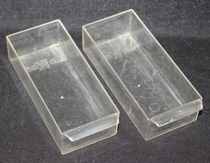 Set Lot of 2 Vintage AKRO MILS Replacement Parts DRAWERS Model 20-330 Small GUC - Picture 1 of 12