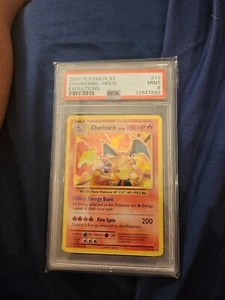 2016 Pokémon Charizard -Holo Evolutions PSA 9 Mint - Picture 1 of 3