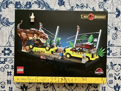 [New] LEGO 76956 JURASSIC WORLD T-Rex Breakout CLASSIC SCENE 4 UNIQUE FIGS @RB! - Image 1 of 4
