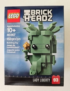 LEGO Nuevo 40367 BrickHeadz: Lady Liberty Nuevo Sellado En Caja - Imagen 1 de 6
