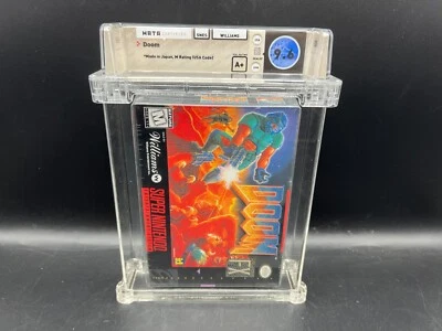 Doom Nintendo SNES WATA 9.6 A+ FACTORY SEALED MINT VGA - Image 1 of 4