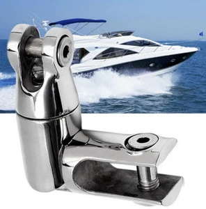 Three-section 316 Stainless Steel 6-8 Chain Double Anchor Connector Swivel Joint - Picture 1 of 7