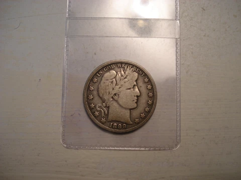 1899-O BARBER HALF Cover
