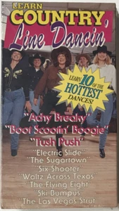 Learn Country Line Dancin'  VHS Movie New /  Factory Sealed! - Picture 1 of 1