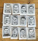 News Chronicle Pocket Portraits of Everton FC 1955 - First Set of 12 Photo's