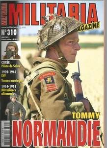 MILITARIA N°310 SABRE COREE / TOMMY NORMANDIE / LVF / MITRAILLEUR ALLEMAND WWI - Picture 1 of 2