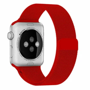 Metal Magnetic iWatch Band Strap For Apple Watch Series 9 8 7 6 5 4 3 2 1 Ultra - Picture 1 of 21