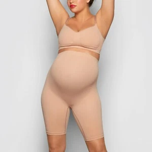Skims Maternity Sculpting Short Mid Thigh S/M Sienna Shapewear Schwangerschaft Unterstützung - Bild 1 von 9