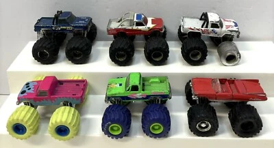 Lote de 6 Monster Truck Matchbox & Road Champs de Colección Años 80 *Estado Áspero Foto 1 de 4