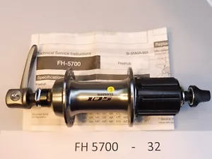 Buje libre trasero Shimano 105 FH 5700 - 32/10 velocidades HG - bicicleta NOS - Imagen 1 de 6