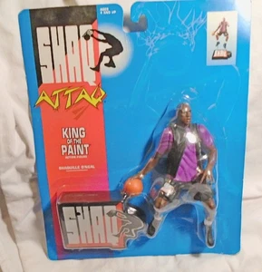 Shaq Attack Rey de la Pintura Shaquille O'Neal Figura de Acción Juguete Shaq Attaq 1993 - Imagen 1 de 2