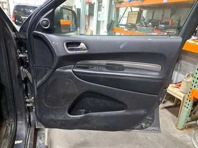 2017 Durango Rh Pass Side Front Door Interior Trim Panel Black Clx9 - Image 1 of 4