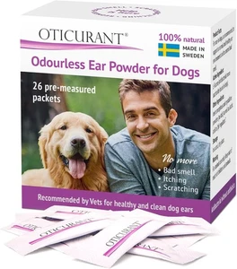 Polvo para orejas de perro OTICURANT | No más picazón, arañazos o mal olor |...  - Imagen 1 de 6