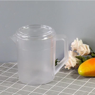 Water Jug Pitcher with Handle and Lid Large Kettle Kitchen Fridge Restaurant - Image 1 of 2