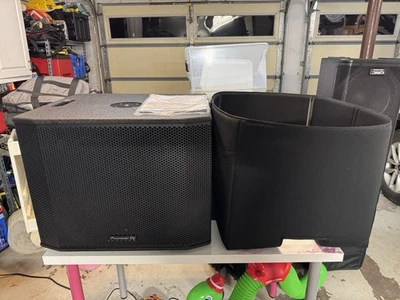 Pioneer DJ XPRS1152S 15" Reflex Loaded Active Subwoofer Powered Sub W/ Cover - Image 1 of 4