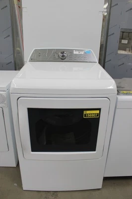 GE Profile PTD60EBSRWS 27" White Front Load Electric Dryer NOB #156907 - Image 1 of 4