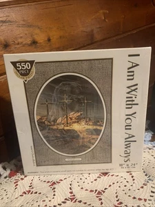 I AM WITH YOU ALWAYS 550 Piece Puzzle by Charles Blaylock 18” X 24” - Picture 1 of 5