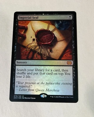 Imperial Seal FOIL 079/331 Double Masters 2X2 - Image 1 of 4