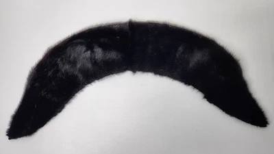 Cuello de piel visón marrón Foto 1 de 4