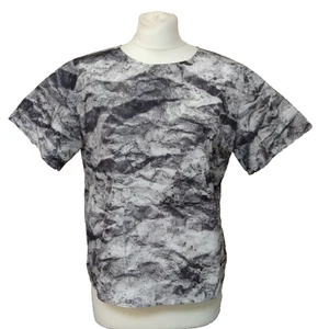 Moschinocheapandchic Short Sleeve Printed Top Size UK 12 Fashion Preloved - Picture 1 of 9