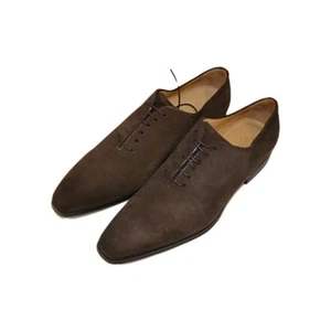 Zapatos de vestir de gamuza Sutor Mantellassi 11,5 EE. UU. 44,5 UE (M95) NUEVOS CON ETIQUETAS - Imagen 1 de 3