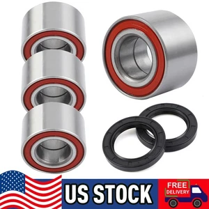 4 Wheel Bearings + Seals for Can-Am Renegade/Commander/Maverick 1000 850 800 570 - Picture 1 of 12
