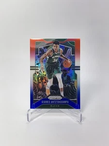 Giannis Antetokounmpo 2019-20 Panini Prizm Red White & Blue Prizm Parallel #152 - Picture 1 of 2