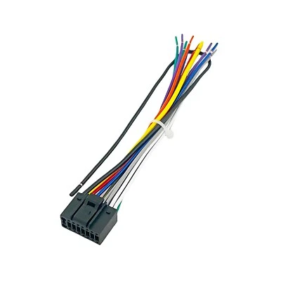 New Wire Harness 16-pin Replacement for JVC Car Stereo Radio KW-V30BT KWV30BT - Image 1 of 3