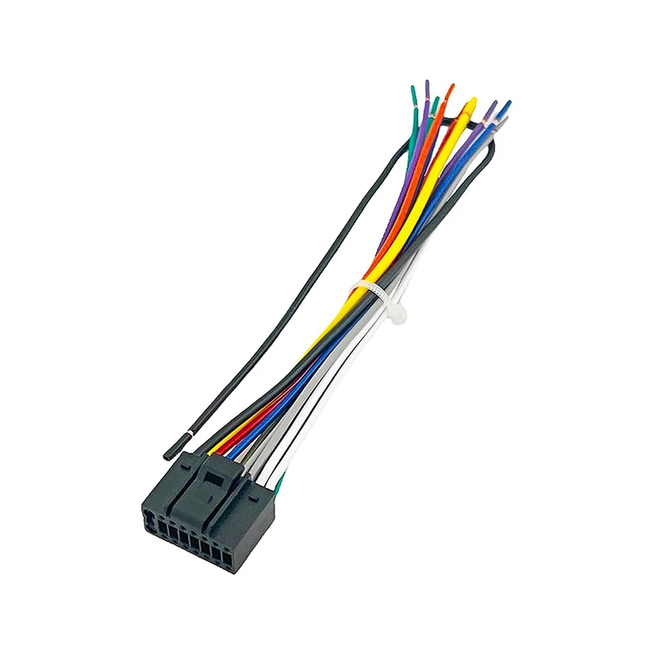 New Wire Harness 16-pin Replacement for JVC Car Stereo Radio KW-V30BT KWV30BT - Image 1 of 3