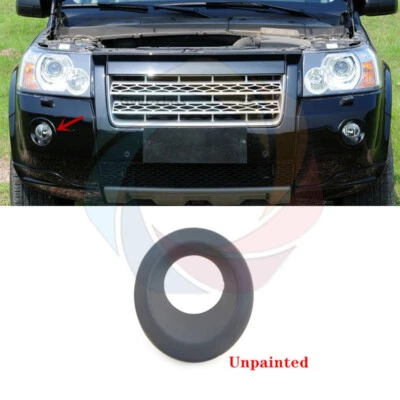 Para Land Rover LR2 2008-2012 Luz antiniebla derecha sin pintar Bisel Cubierta Foto 1 de 4