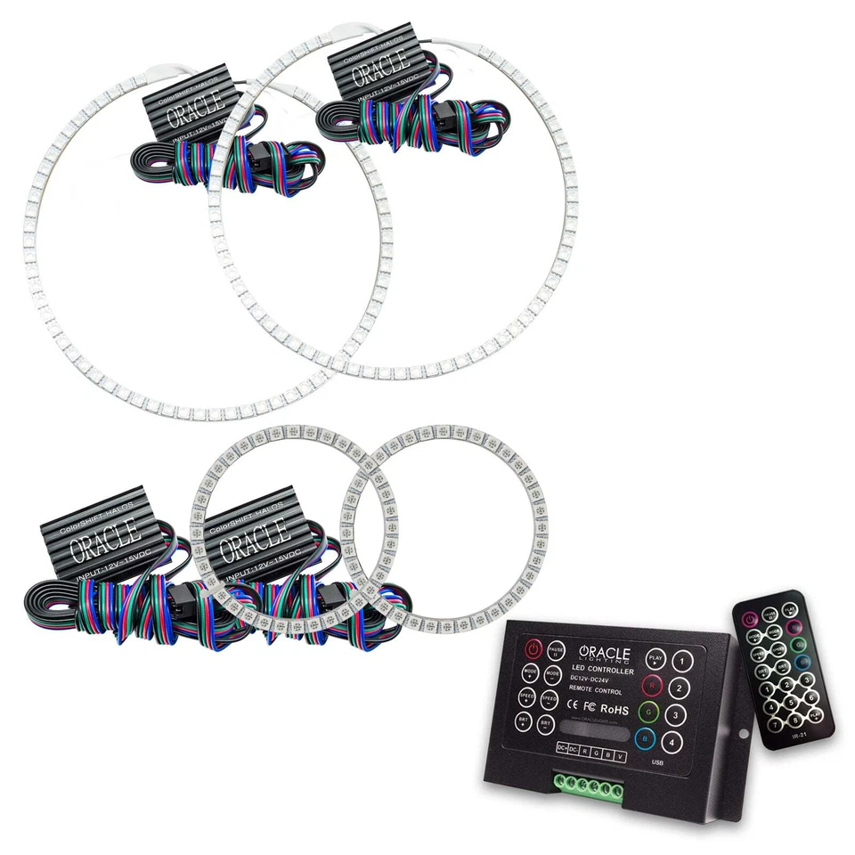 Kit de halo de faros LED para Mini Cooper Lighting 09-13 con controlador 2.0 Foto 1 de 1